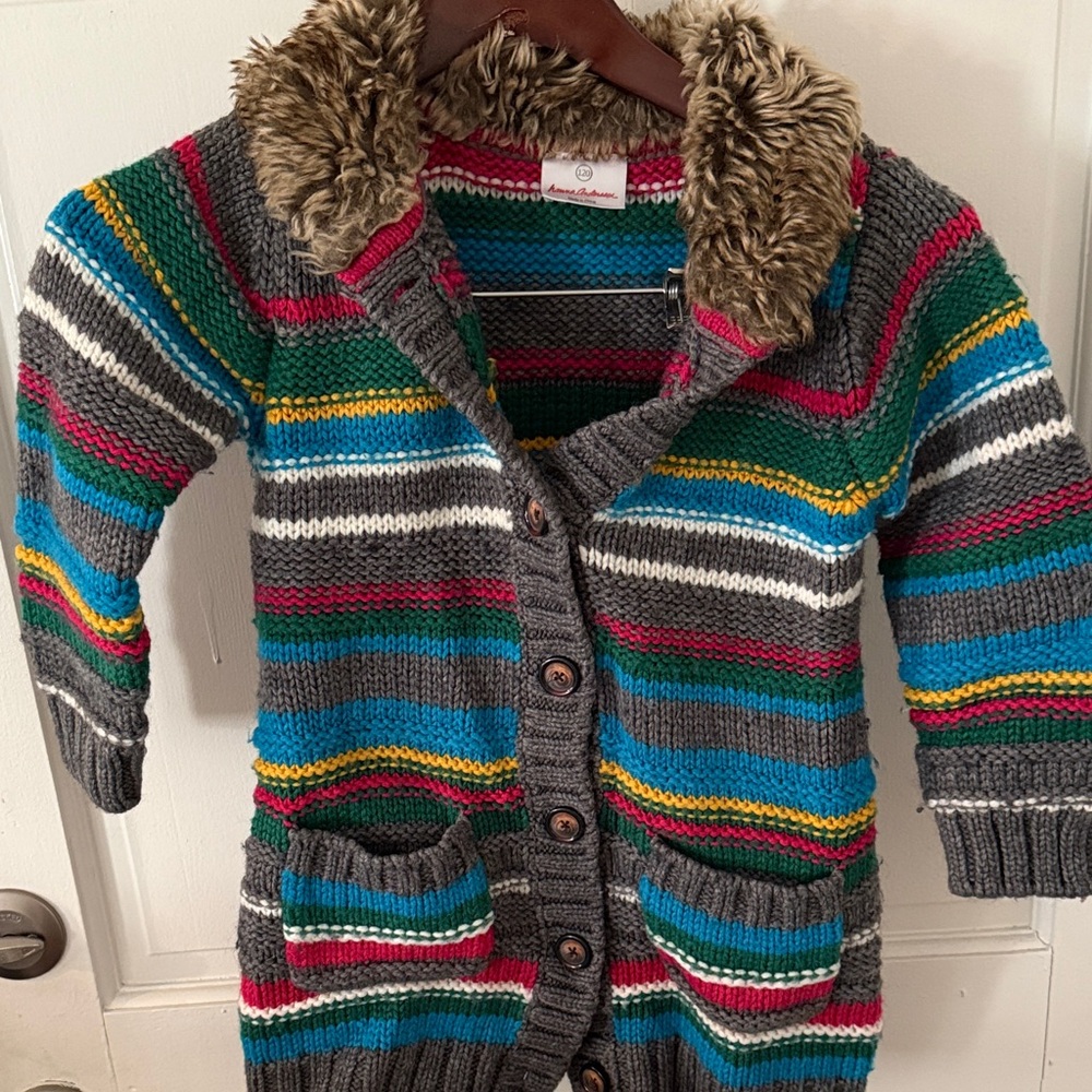 Hanna Andersson  girl sweater 120cm
